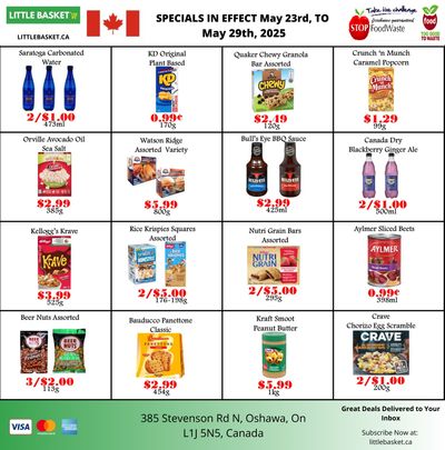 Little Basket Flyer May 23 to 29