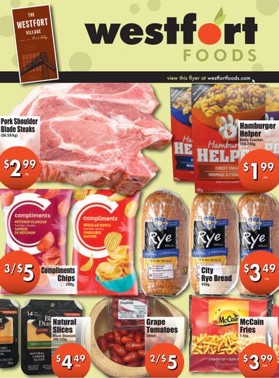 Westfort Foods Flyer May 23 to 29