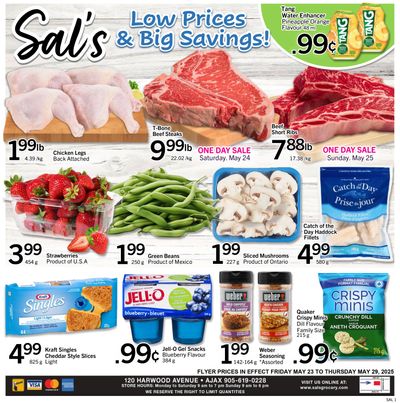 Sal's Grocery Flyer May 23 to 29