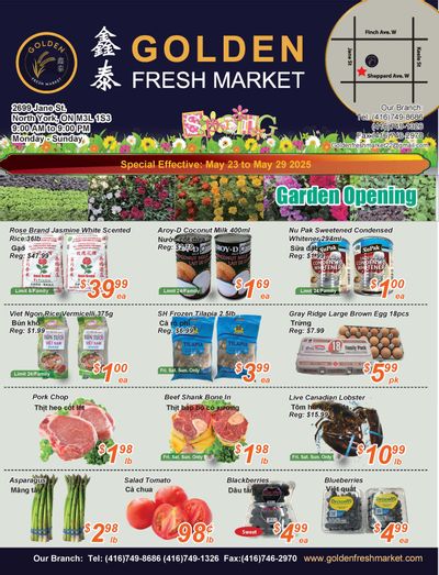 Golden Fresh Market Flyer May 23 to 29