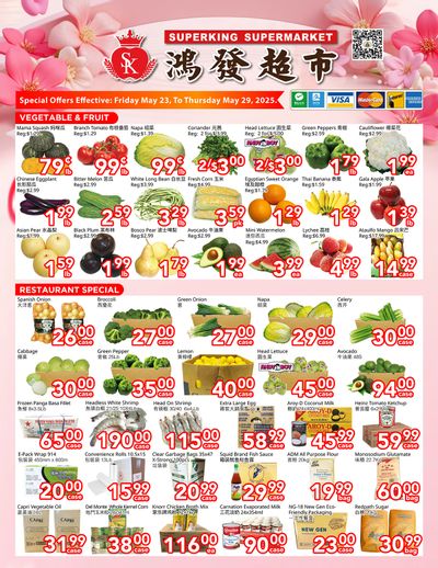 Superking Supermarket (North York) Flyer May 23 to 29