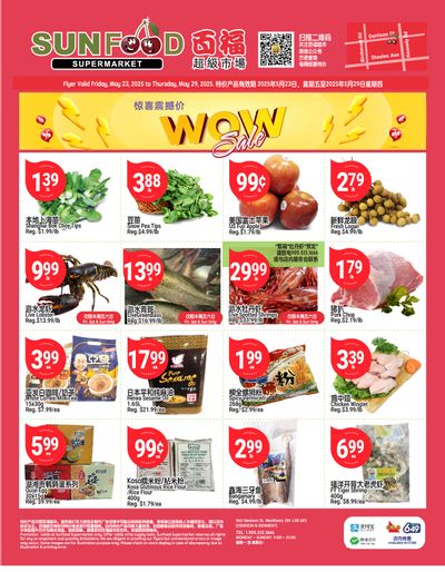 Sunfood Supermarket Flyer May 23 to 29