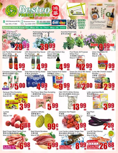 BestCo Food Mart (Ajax) Flyer May 23 to 29