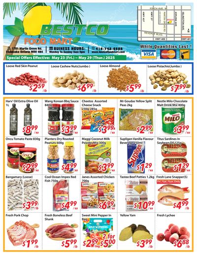BestCo Food Mart (Etobicoke) Flyer May 23 to 29