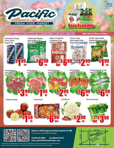 Pacific Fresh Food Market (Pickering) Flyer May 23 to 29 Pacific Fresh Food Market (Pickering) Flyer May 23 to 29