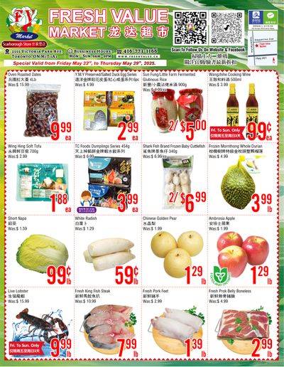 Fresh Value (Scarborough) Flyer May 23 to 29