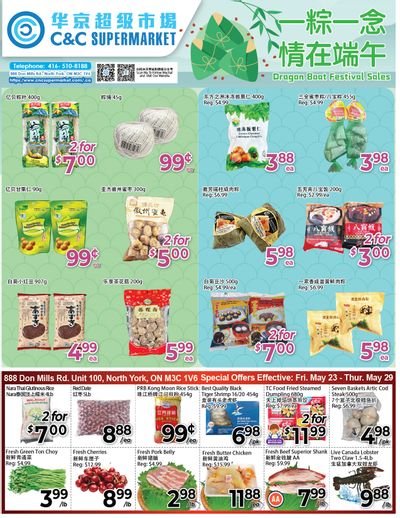 C&C Supermarket Flyer May 23 to 29