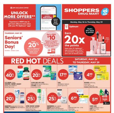 Shoppers Drug Mart Canada: Get 20,000 PC Optimum Points This Weekend + More
