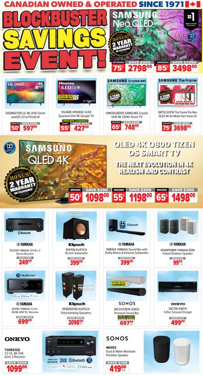 2001 Audio Video Flyer May 23 to 29