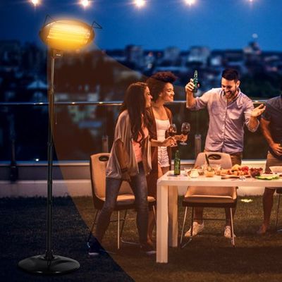 Costway 1500W Electric Patio Heater On Sale for $224.99 at Walmart Canada