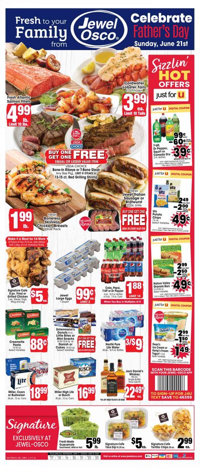 Jewel Osco Weekly Ad & Flyer June 17 to 23