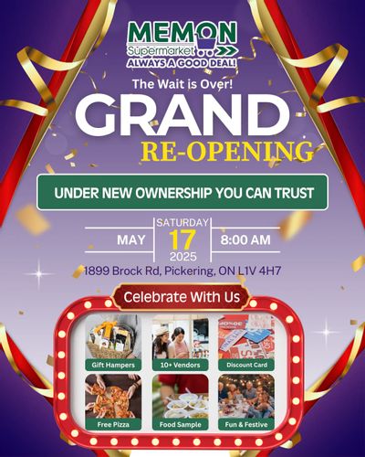 Memon Supermarket Flyer May 17 to June 17
