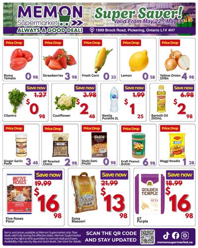 Memon Supermarket Flyer May 22 to 31 Memon Supermarket Flyer May 22 to 31