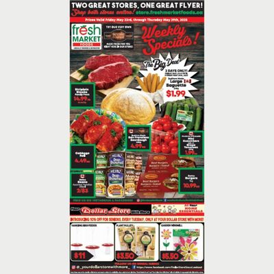 Fresh Market Foods Flyer May 23 to 29