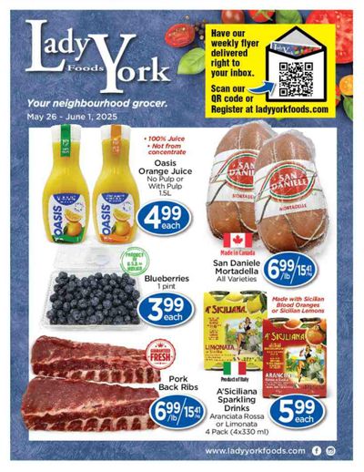 Lady York Foods Flyer May 26 to June 1