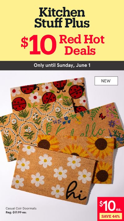 Kitchen Stuff Plus Red Hot Deals Flyer May 26 to June 1