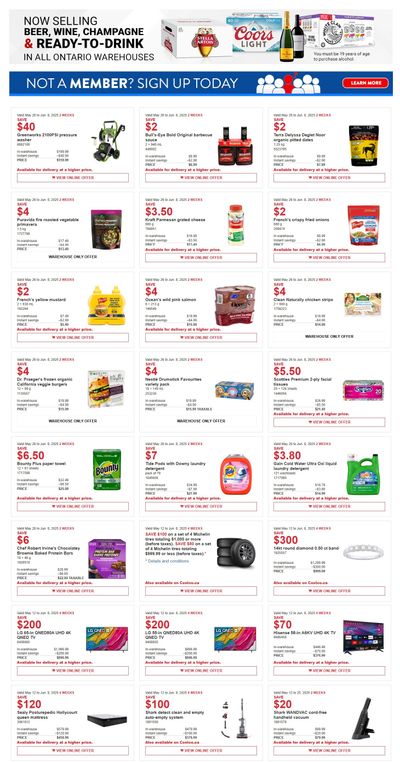 Costco (West, ON & Atlantic Canada) Warehouse Offers  May 26 to June 8