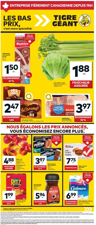 Tigre Géant Flyer May 28 to June 3