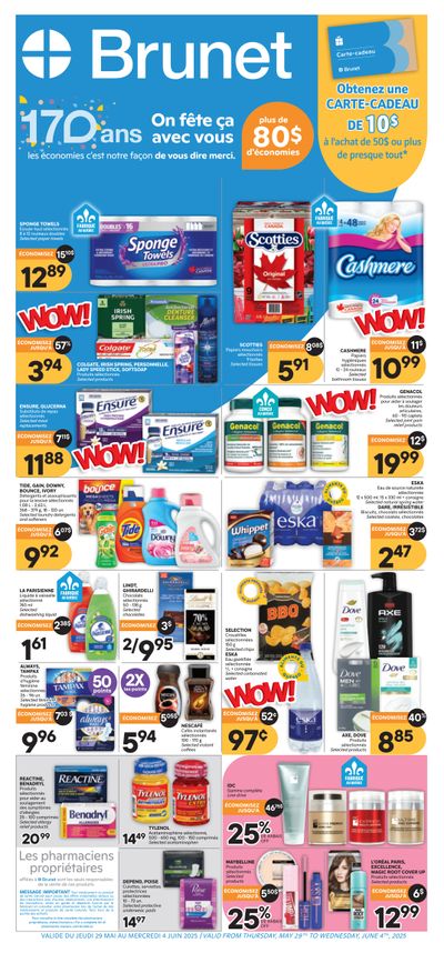 Brunet Flyer May 29 to June 4 Brunet Flyer May 29 to June 4