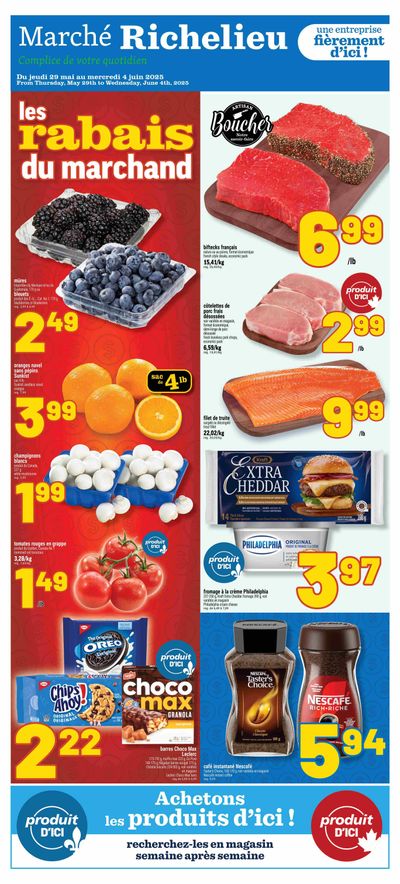 Marche Richelieu Flyer May 29 to June 4 Marche Richelieu Flyer May 29 to June 4