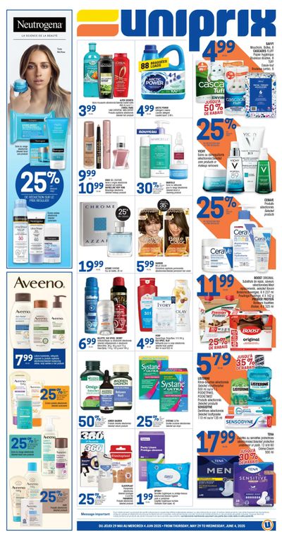Uniprix Flyer May 29 to June 4 Uniprix Flyer May 29 to June 4
