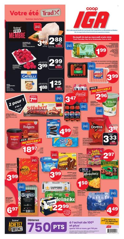 Coop IGA Flyer May 29 to June 4