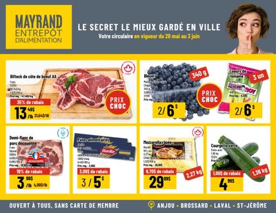 Mayrand Flyer May 28 to June 3 Mayrand Flyer May 28 to June 3