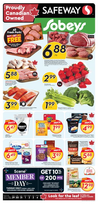 Sobeys/Safeway (AB, SK & MB) Flyer May 29 to June 4
