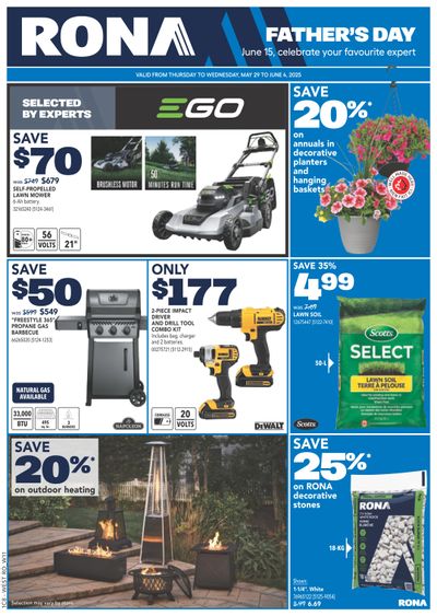 Rona & Rona+ (West) Flyer May 29 to June 4