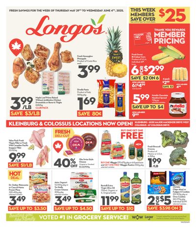 Longo's (Vaughan) Flyer May 29 to June 4