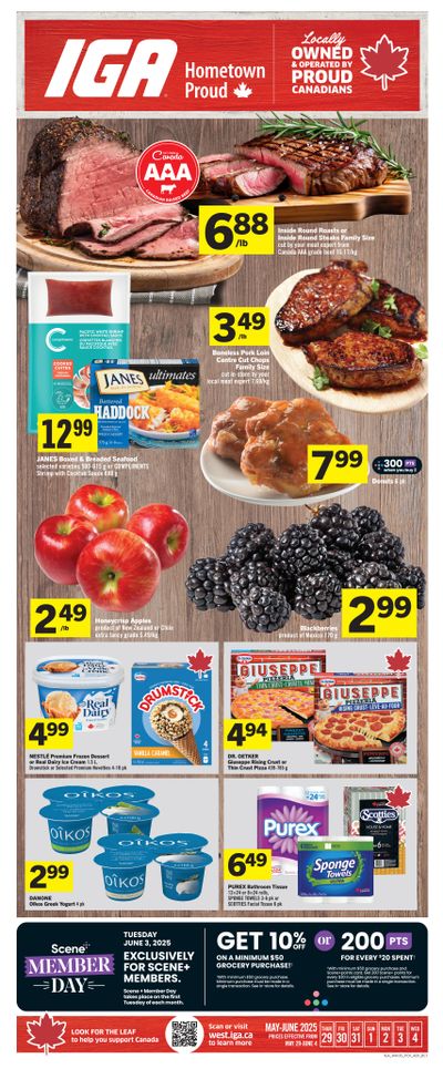 IGA (AB, BC) Flyer May 29 to June 4