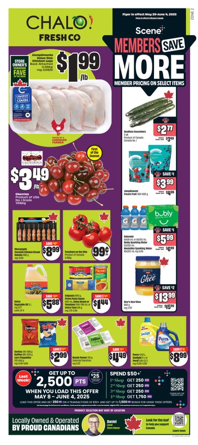 Chalo! FreshCo (West) Flyer May 29 to June 4