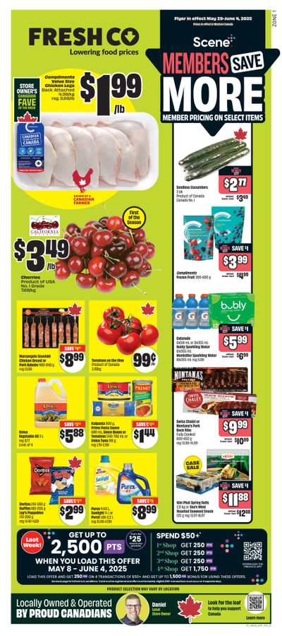 FreshCo (West) Flyer May 29 to June 4