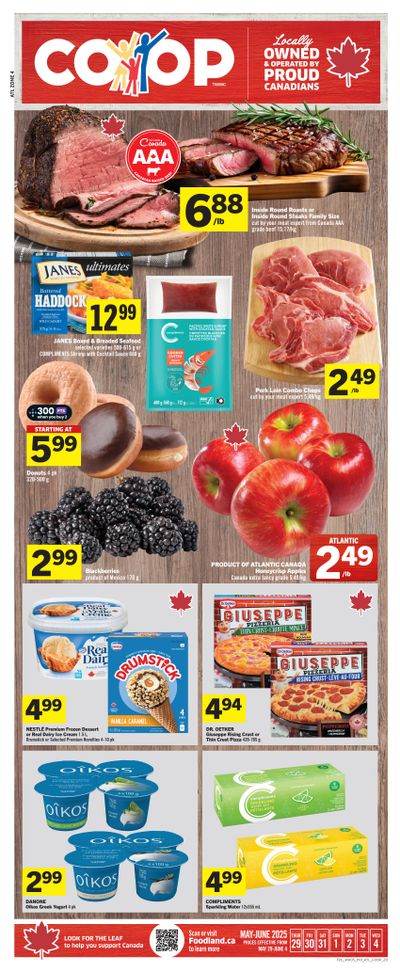Foodland Co-op Flyer May 29 to June 4