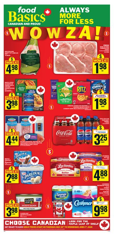 Food Basics Flyer May 29 to June 4