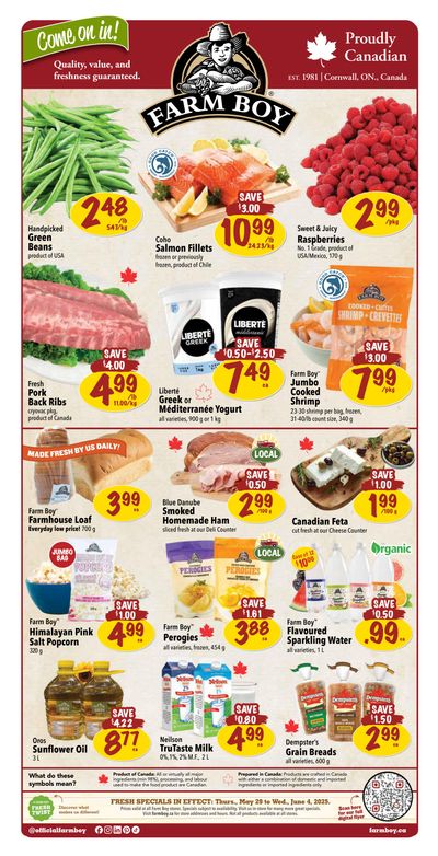 Farm Boy Flyer May 29 to June 4 Farm Boy Flyer May 29 to June 4