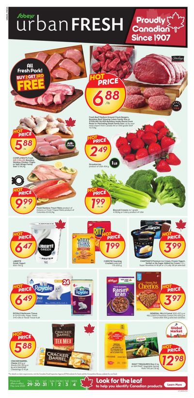 Sobeys Urban Fresh Flyer May 29 to June 4 Sobeys Urban Fresh Flyer May 29 to June 4