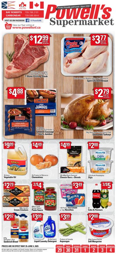 Powell's Supermarket Flyer May 29 to June 4 Powell's Supermarket Flyer May 29 to June 4