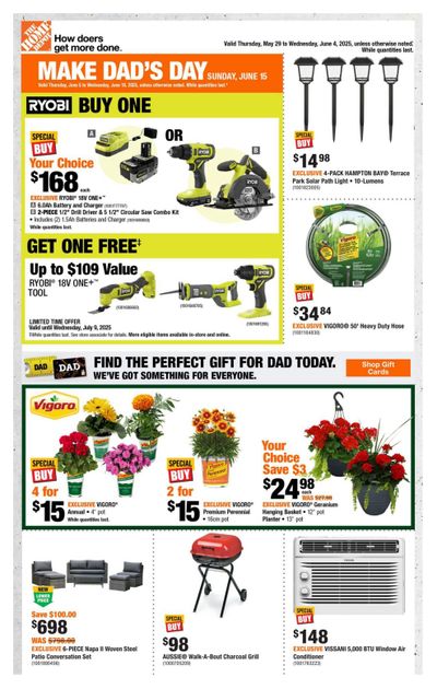 Home Depot (Atlantic) Flyer May 29 to June 4 Home Depot (Atlantic) Flyer May 29 to June 4