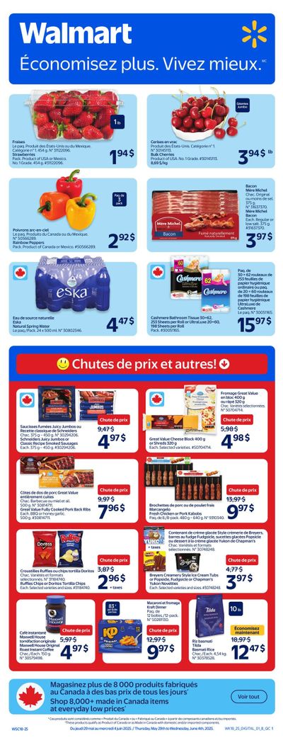 Walmart (QC) Flyer May 29 to June 4