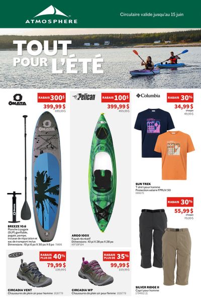 Atmosphere (QC) Flyer May 28 to June 15 Atmosphere (QC) Flyer May 28 to June 15