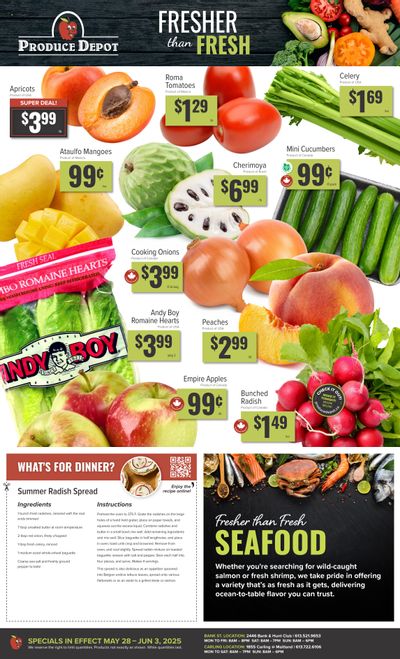 Produce Depot Flyer May 28 to June 3 Produce Depot Flyer May 28 to June 3