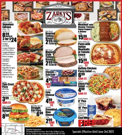 Zarky's Flyer May 28 to June 3 Zarky's Flyer May 28 to June 3