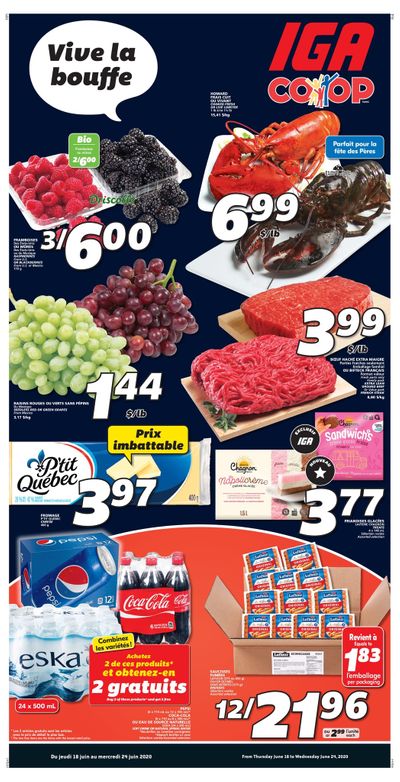IGA (NB) Flyer June 18 to 24