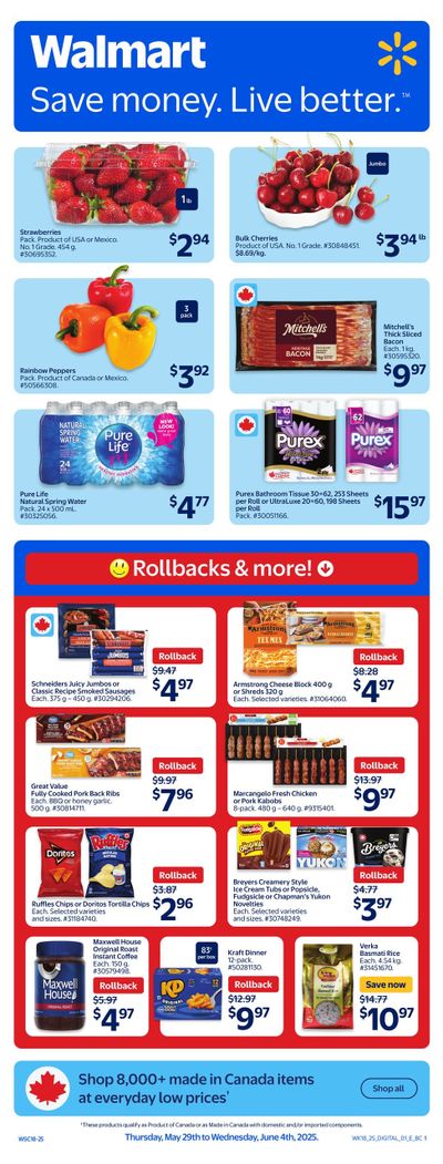 Walmart (West) Flyer May 29 to June 4 Walmart (West) Flyer May 29 to June 4