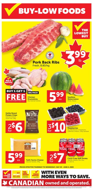 Buy-Low Foods Flyer May 29 to June 4 Buy-Low Foods Flyer May 29 to June 4