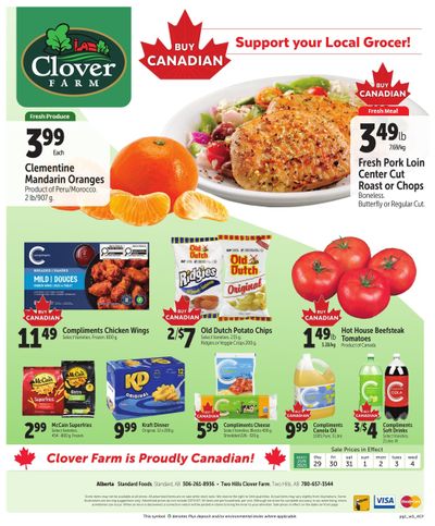 Clover Farm (West) Flyer May 29 to June 4 Clover Farm (West) Flyer May 29 to June 4