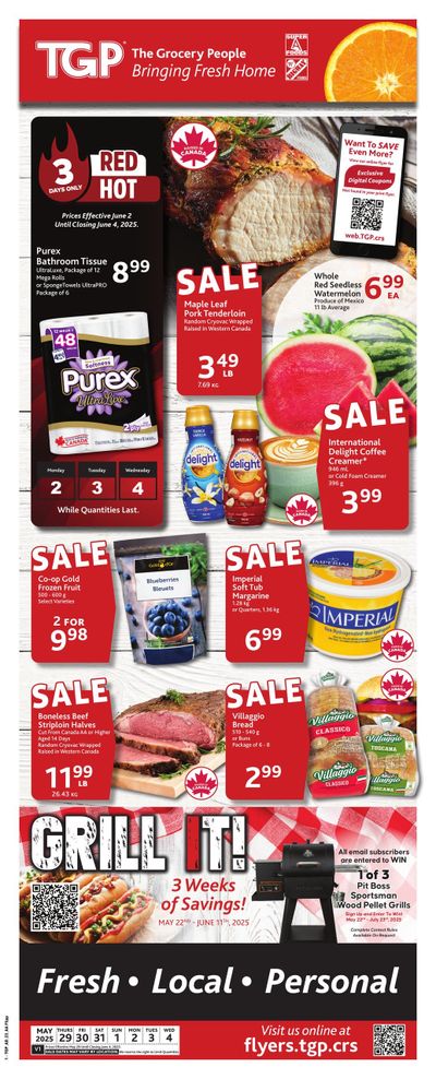 TGP The Grocery People Flyer May 29 to June 4 TGP The Grocery People Flyer May 29 to June 4