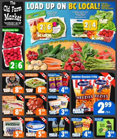 The Old Farm Market (Duncan) Flyer May 29 to June 4