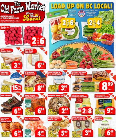 The Old Farm Market (Courtenay) Flyer May 29 to June 4 The Old Farm Market (Courtenay) Flyer May 29 to June 4